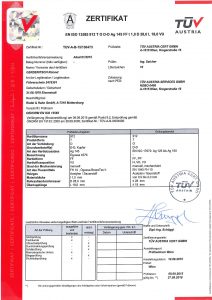 Radel Hahn Soldering Certificat 2018